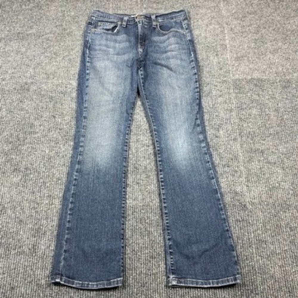Levis 515 Bootcut Jeans Womens 4M Medium Wash Denim Stretch Mid Rise Y2K/2007 - Picture 1 of 14